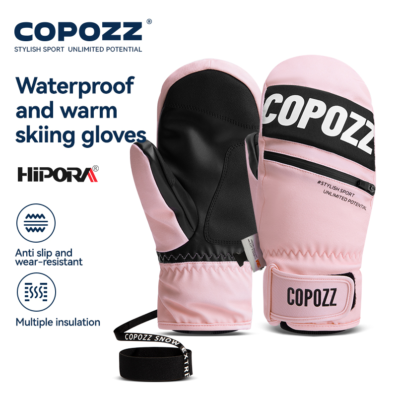 Ski Glove Waterproof - COPOZZ 3M シンサレート スキーグローブ レディース メンズ