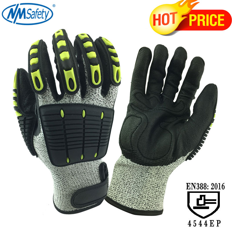 Work Glove Impact - Nmsafety防振安全作業手袋耐衝撃グローブ抗衝撃力学保護作業手袋