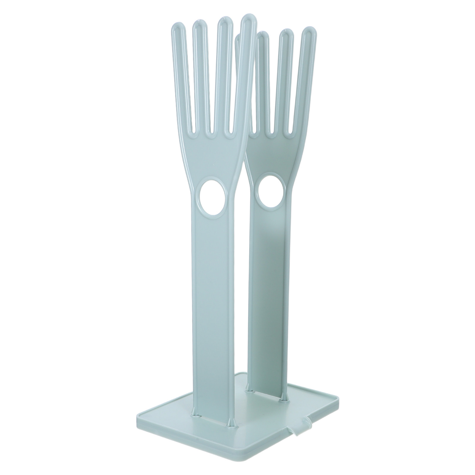 Dish Glove Rubber - 1個入り 省スペース モダンキッチン排水ラック 多機能収納棚 ゴム手袋、ふきん、ブラシ用 吊り下げ可能