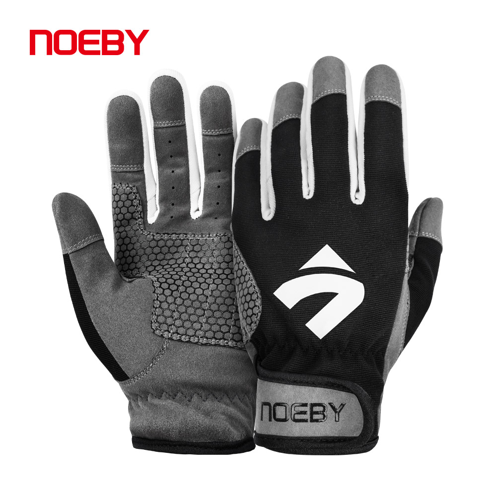 Cut Resistant Glove - NOEBY 釣り用手袋 滑り止め フルフィンガー 耐切創性 アウトドア