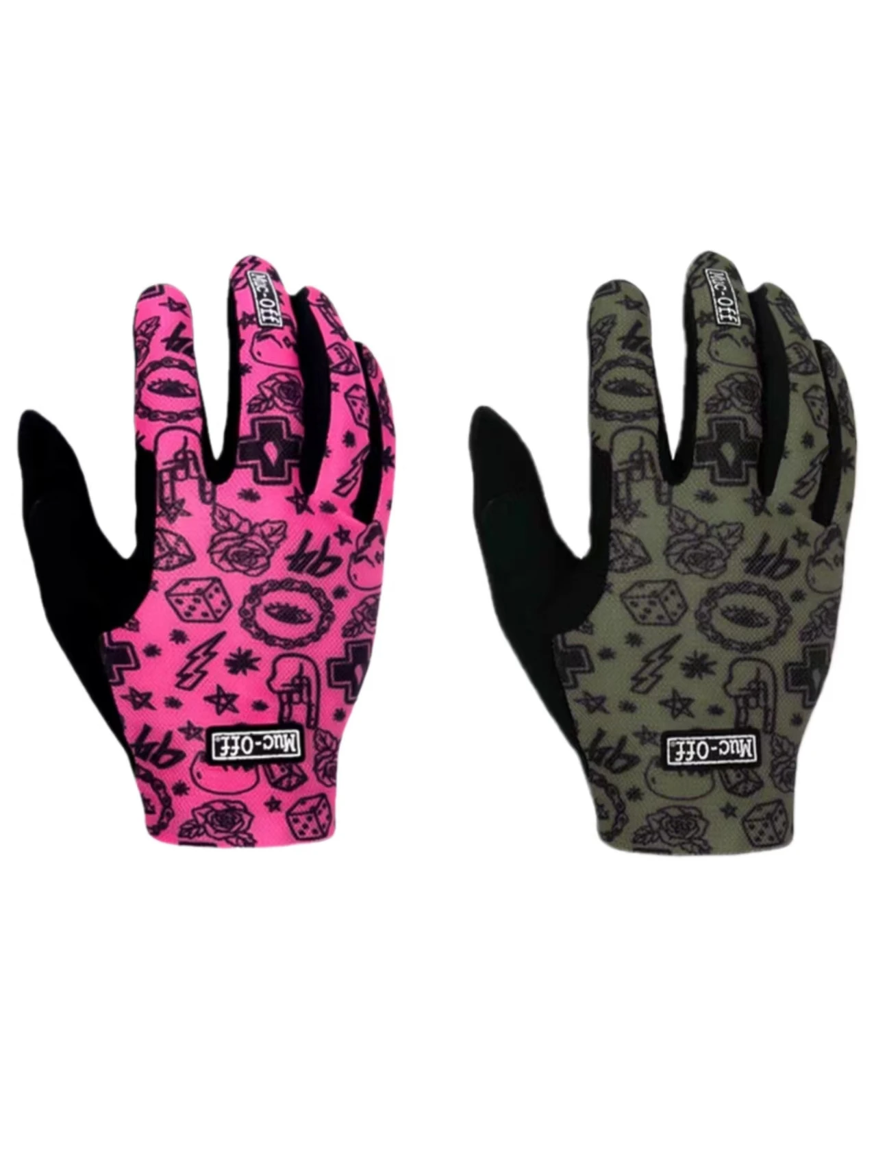 Cycling Glove Padded - 2026 新しい Muc-Off モトクロスグローブサイクリングトップマウンテンバイク Mx グローブ