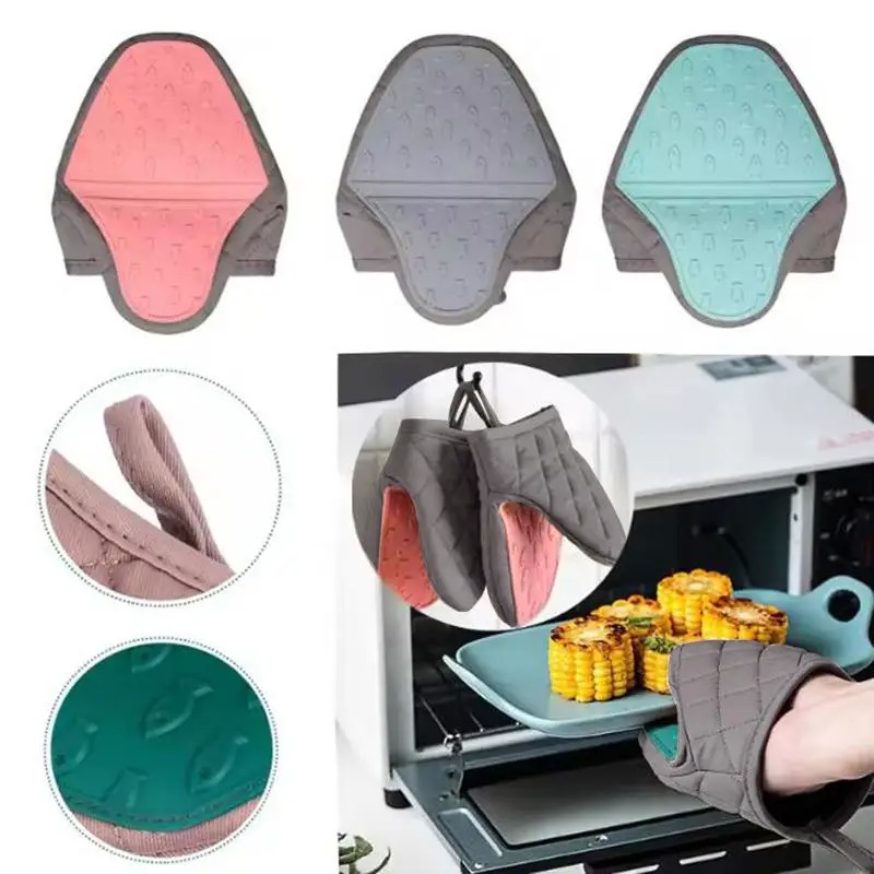 1PCシリコン製耐熱オーブンミット、鍋つかみ、キッチンシリコ - Oven Mitt Silicone のレビューと価格