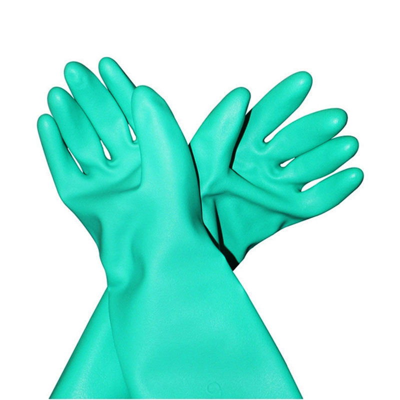 耐衝撃性の耐油性ニトリルハンドプロテクター,耐久性のある弾性 - Nitrile Mechanic Glove のレビューと価格