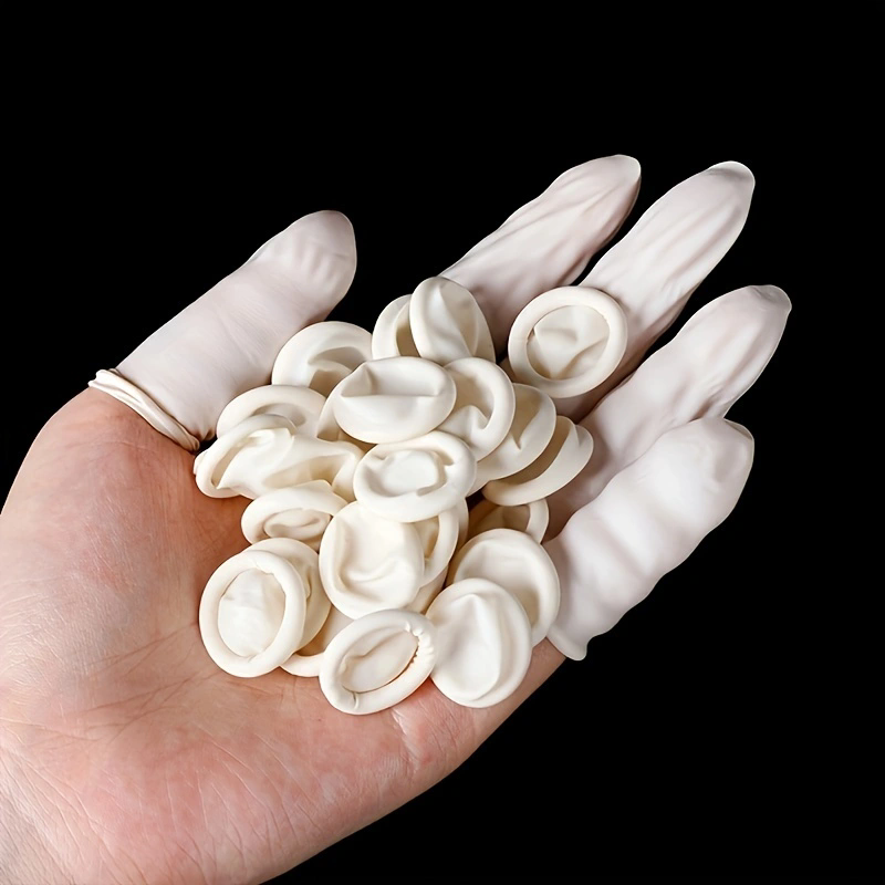 使い捨てラテックスフィンガーコット、パウダーフリー、滑り止め - Latex Disposable Glove のレビューと価格