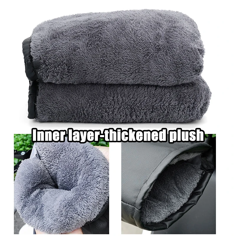 オートバイハンドルバーマフ冬用具ミットウォーマーグローブ防水 - Gardening Glove Waterproof のレビューと価格