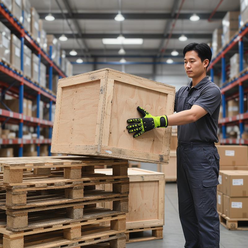 耐切創安全作業用手袋、耐振動、耐衝撃、耐油、ニトリルコーティ - Work Glove Impact のレビューと価格