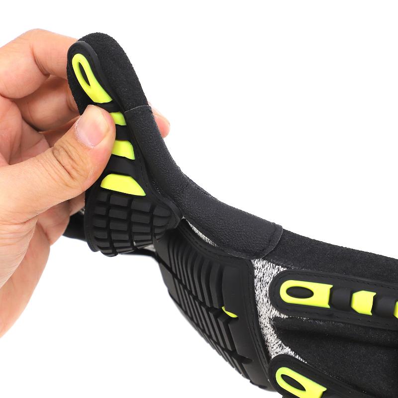 耐切創安全作業用手袋、耐振動、耐衝撃、耐油、ニトリルコーティ - Work Glove Impact のレビューと価格
