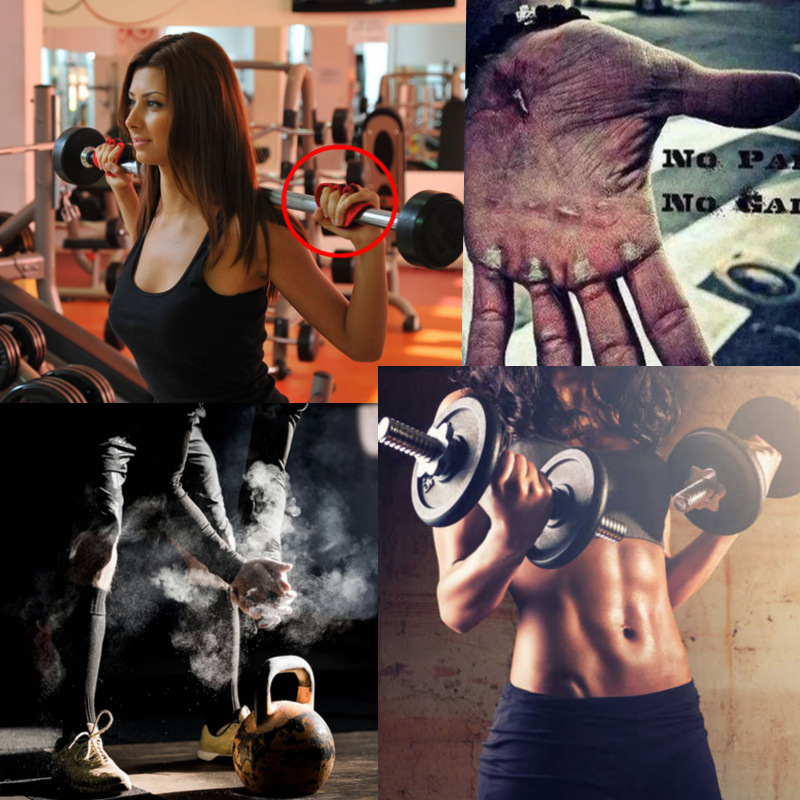 フィットネス男性女性手袋ジム重量挙げハーフフィンガー手首保護 - Workout Glove Gym のレビューと価格