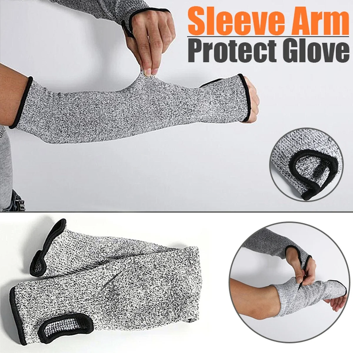 耐切創性アームスリーブ キッチン調理用手袋 スライスやチョッ - Cut Resistant Glove のレビューと価格