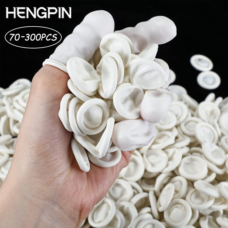 HENGPIN 70/300個 指先保護グローブ 使い捨て  - Latex Disposable Glove のレビューと価格