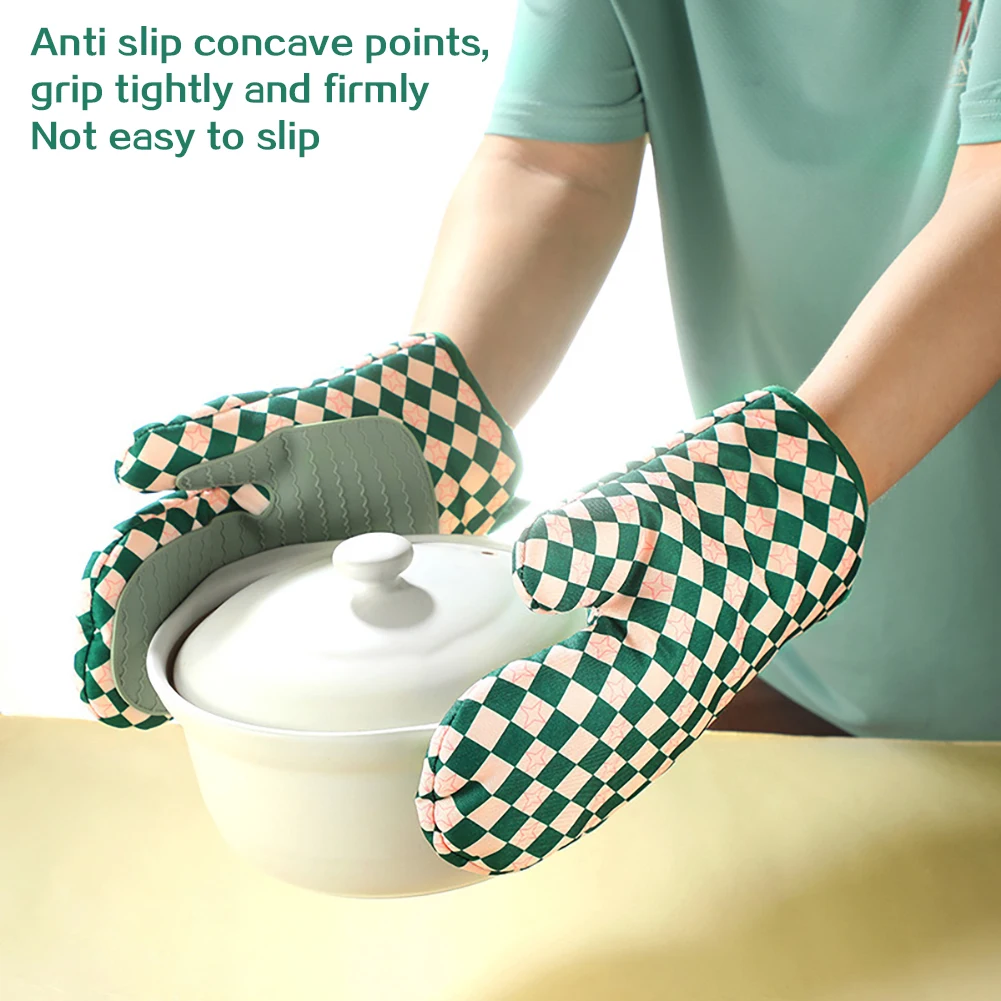 シリコンオーブンミット 耐熱性 厚手 滑り止め キッチン用手 - Oven Mitt Silicone のレビューと価格