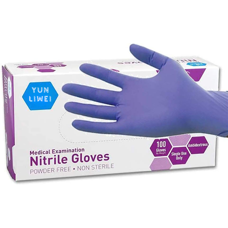 ソフトマックス パープル ニトリルグローブ 使い捨て 医療グ - Exam Glove Nitrile のレビューと価格