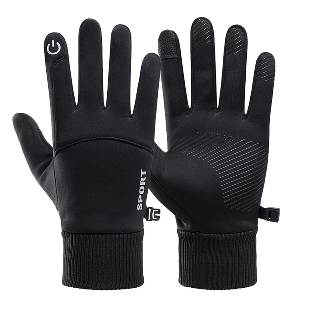 冬防水メンズ手袋タッチスクリーン防風スポーツ釣り運転オートバ - Ski Glove Waterproof のレビューと価格