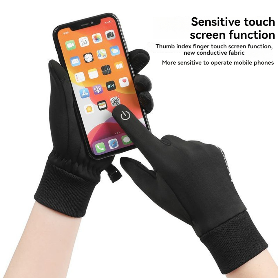冬の子供用手袋パッド入り暖かい風防寒乗馬手袋タッチスクリーン - Ski Glove Waterproof のレビューと価格