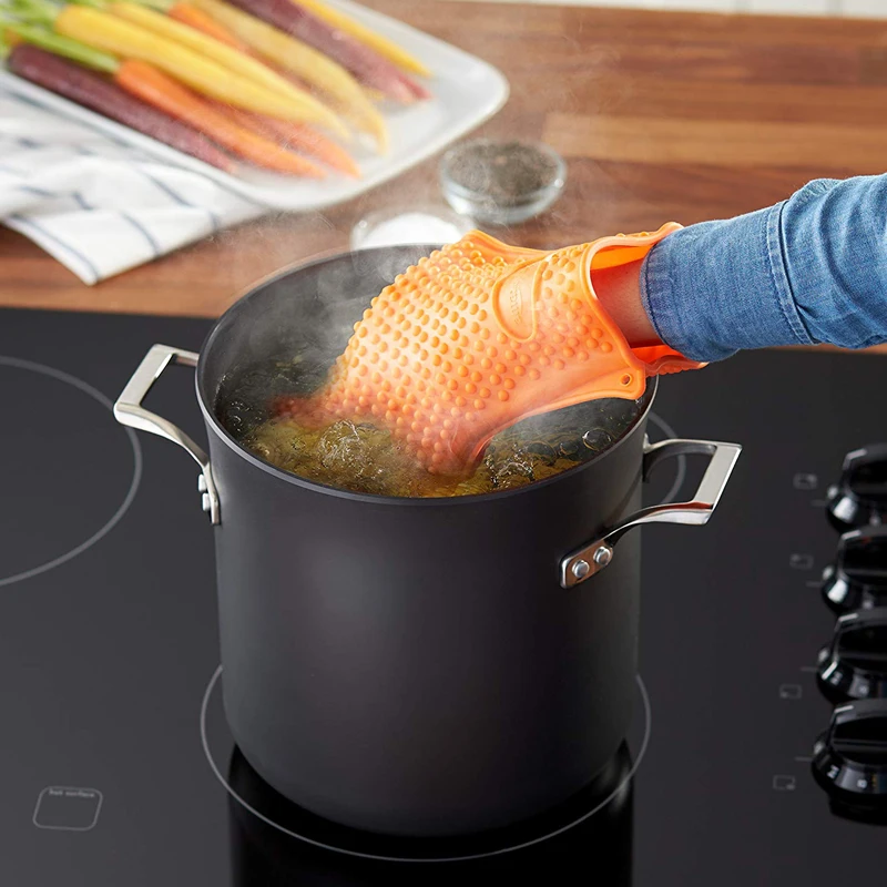 火傷防止シリコングリルグローブ,ベーキングミット,調理オーブ - Oven Mitt Silicone のレビューと価格