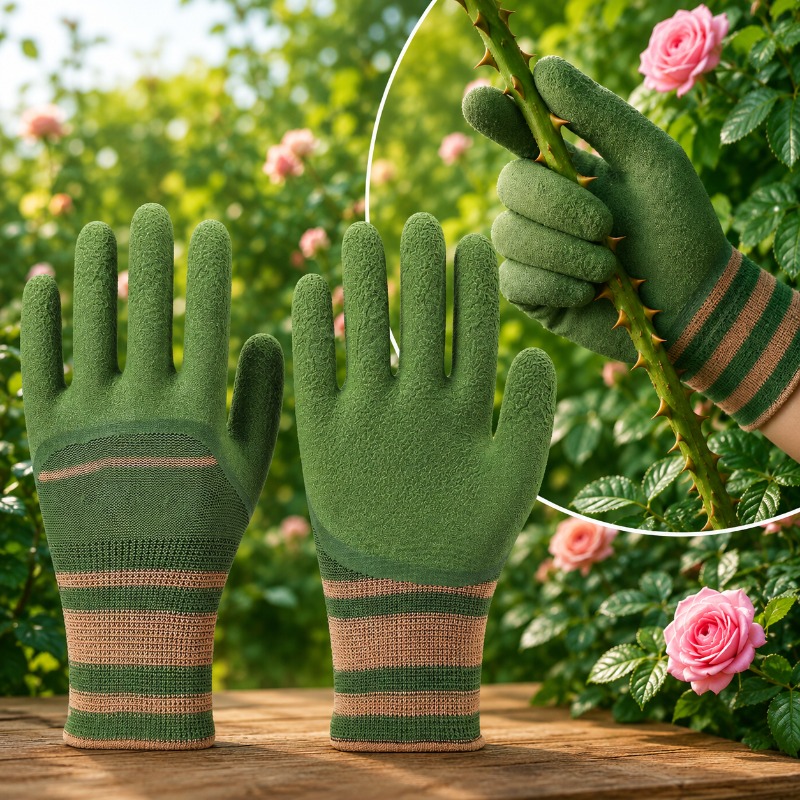 多用途ガーデニンググローブ、棘防止、防水、耐切創性、滑り止め - Cut Resistant Glove のレビューと価格