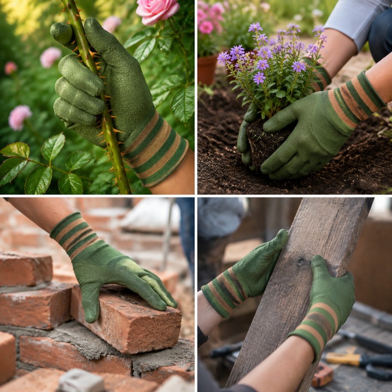 多用途ガーデニンググローブ、棘防止、防水、耐切創性、滑り止め - Cut Resistant Glove のレビューと価格