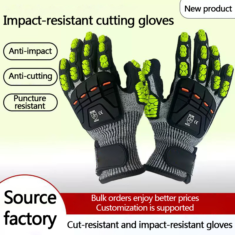 HPPE耐切創手袋、TPR耐衝撃、耐衝撃、耐破壊、耐穿刺、耐 - Cut Resistant Glove のレビューと価格