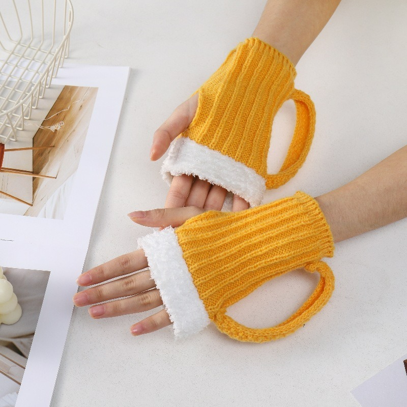 カラフルな断熱ミッドチューブグローブ1組 - 秋と冬用のビー - Winter Glove Insulated のレビューと価格