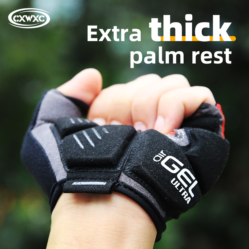 Cxwxc-超厚手のジェルパームパッド,マウンテンバイクおよ - Cycling Glove Padded のレビューと価格
