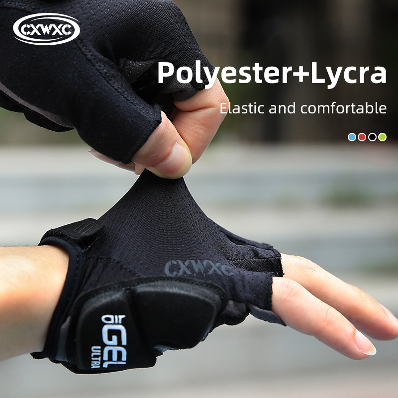 Cxwxc-超厚手のジェルパームパッド,マウンテンバイクおよ - Cycling Glove Padded のレビューと価格
