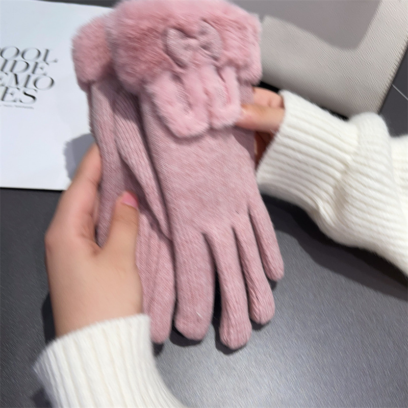 手袋 レディース ウール裏地付き タッチスクリーン 冬用 サ - Wool Glove Lined のレビューと価格