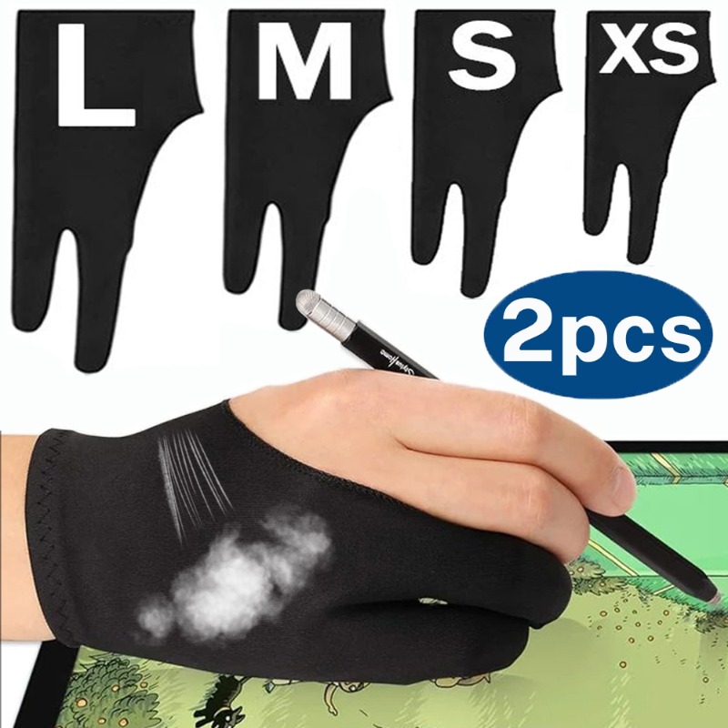 描画グローブ パームリジェクション 2 本指グローブ App - Touchscreen Glove Capacitive のレビューと価格