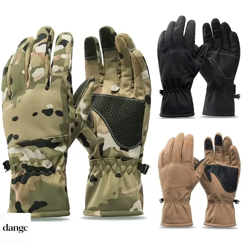 冬用防水迷彩ハンティンググローブ滑り止めタッチスクリーン対応 - Ski Glove Waterproof のレビューと価格
