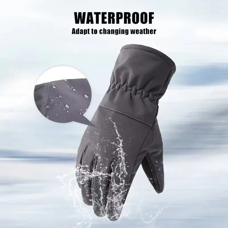 冬用防水迷彩ハンティンググローブ滑り止めタッチスクリーン対応 - Ski Glove Waterproof のレビューと価格