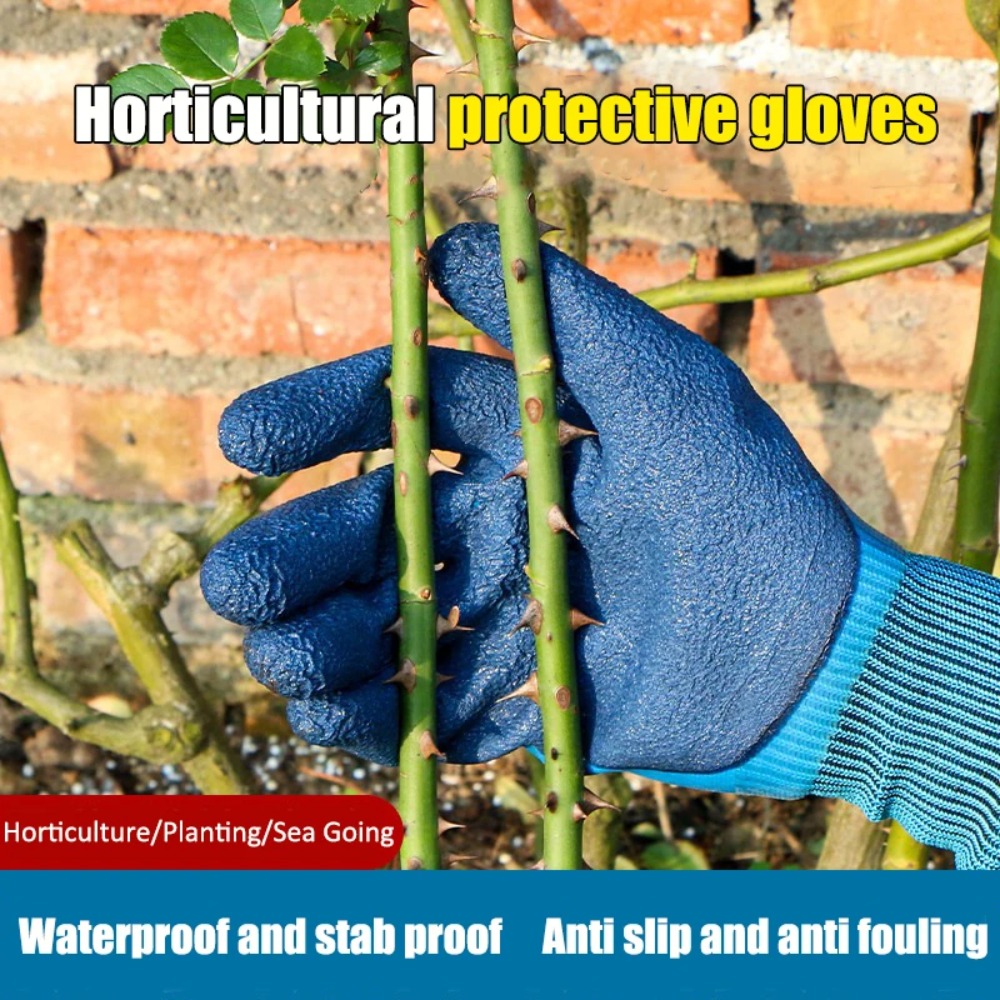耐刺傷・耐突き刺し防水ガーデニンググローブ、バラの植え付け、 - Gardening Glove Waterproof のレビューと価格