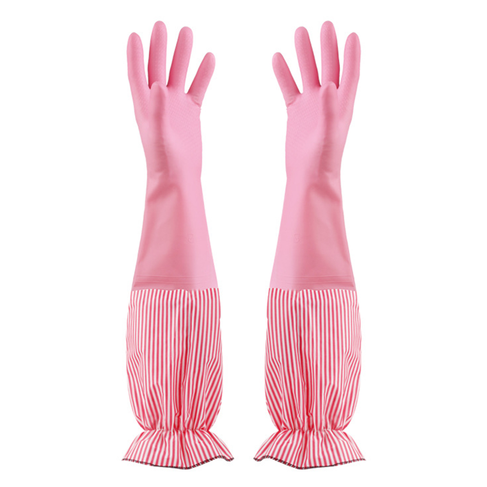アクセサリー ベルベット洗濯 暖かい洗浄 食器洗い ゴム手袋 - Dish Glove Rubber のレビューと価格