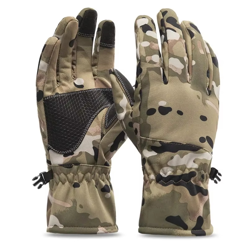 タクティクスアウトドア迷彩狩猟用暖かい滑り止め釣り用手袋防水 - Ski Glove Waterproof のレビューと価格