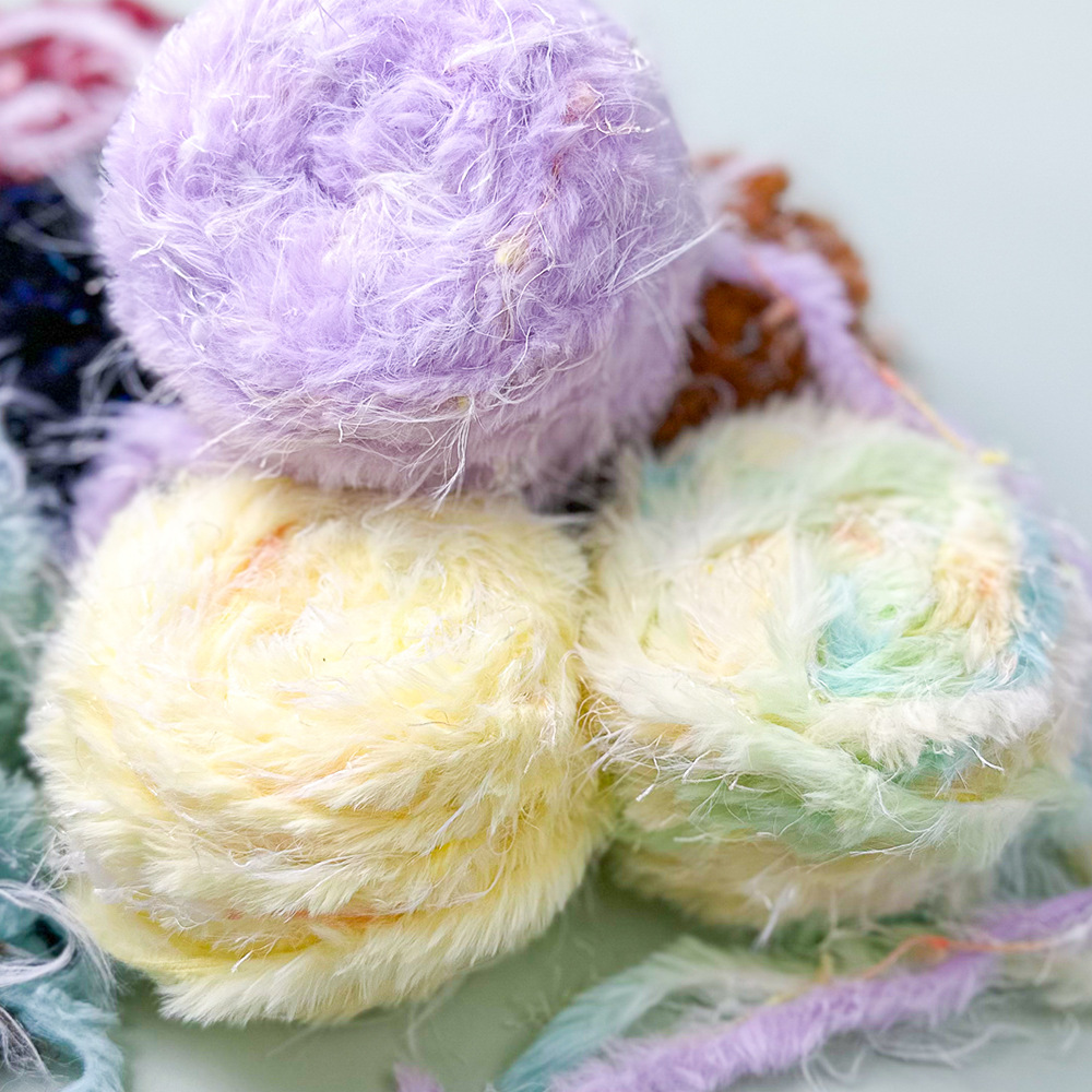 100g 手編み用ラインファー ラインポリエステルウール。  - Wool Glove Lined のレビューと価格