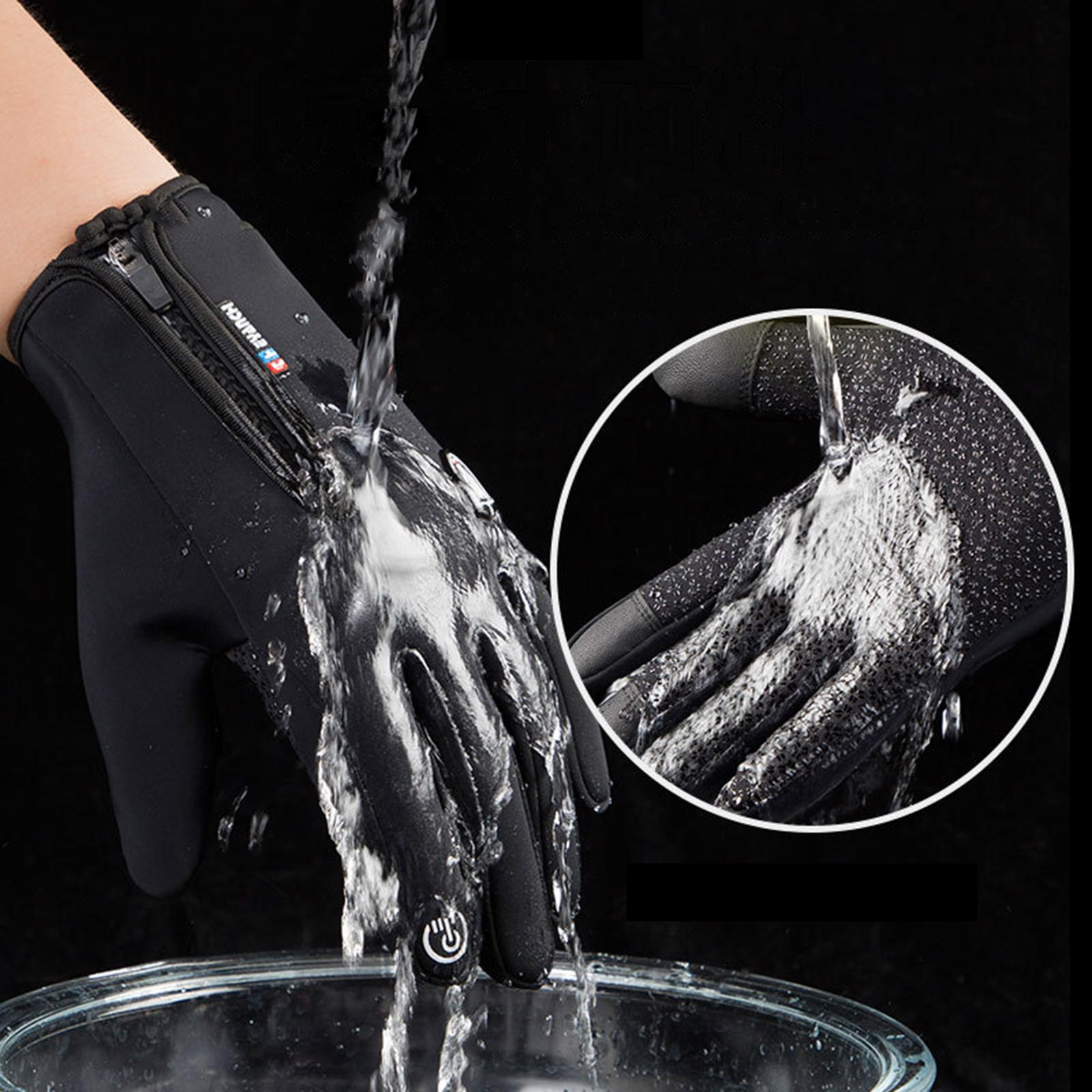防風スノーボードグローブ、保温サイクリンググローブ、オートバ - Winter Glove Insulated のレビューと価格