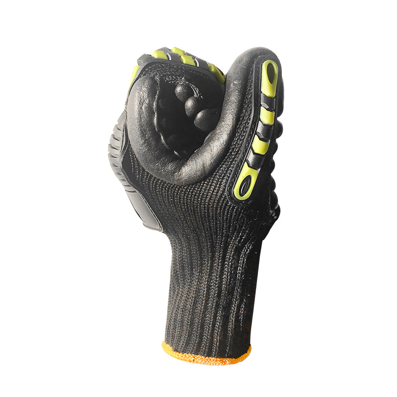 プロフェッショナル防振安全手袋 鉱山掘削用 5段階耐衝撃性  - Work Glove Impact のレビューと価格
