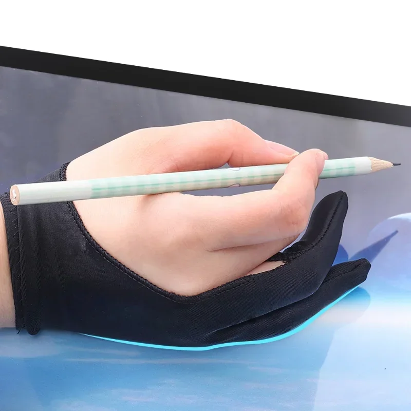 描画用手袋 パームリジェクション機能付き 2本指グローブ A - Touchscreen Glove Capacitive のレビューと価格
