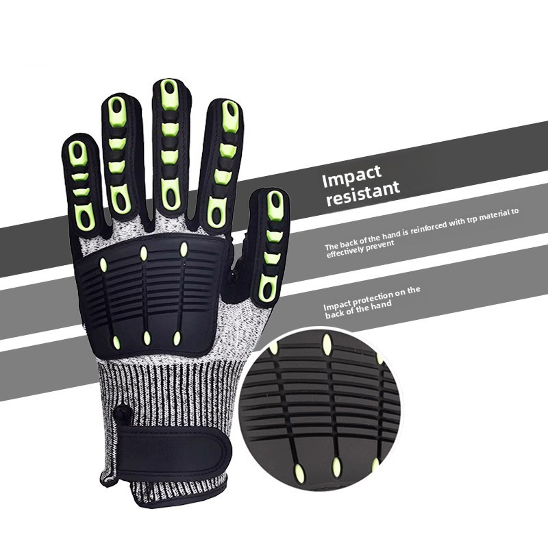 レベル5耐切創手袋 タクティカルワークグローブ TPRナック - Work Glove Impact のレビューと価格