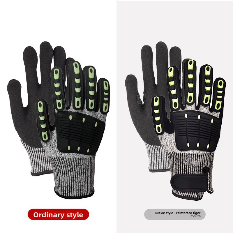レベル5耐切創手袋 タクティカルワークグローブ TPRナック - Work Glove Impact のレビューと価格
