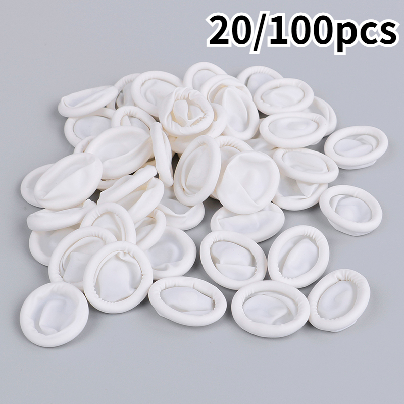使い捨て帯電防止ゴム手袋,眉毛拡張,ラテックス指サック,実用 - Latex Disposable Glove のレビューと価格