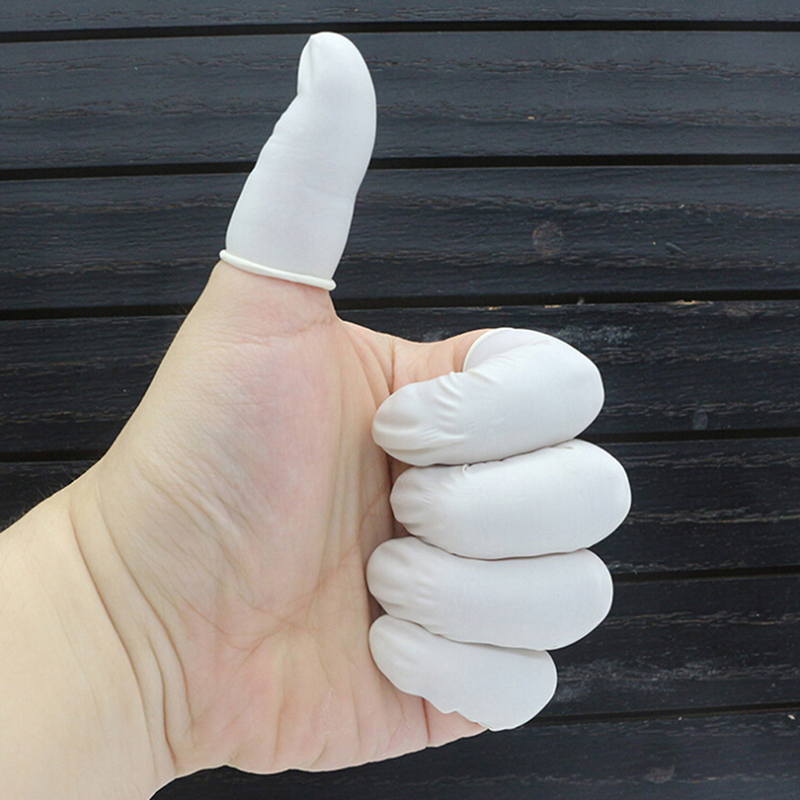 使い捨て帯電防止ゴム手袋,眉毛拡張,ラテックス指サック,実用 - Latex Disposable Glove のレビューと価格