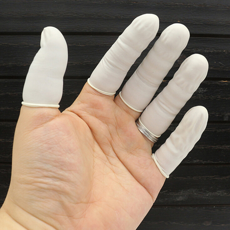 使い捨て帯電防止ゴム手袋,眉毛拡張,ラテックス指サック,実用 - Latex Disposable Glove のレビューと価格