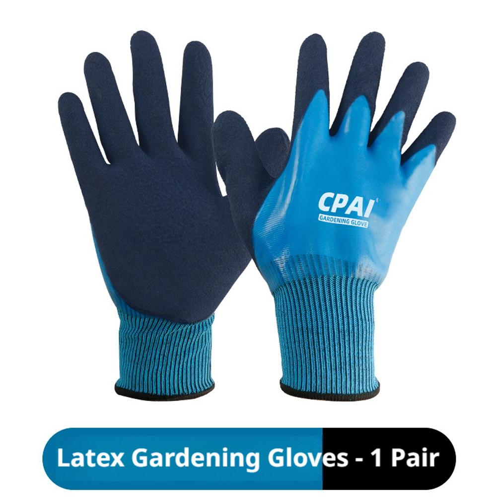 耐刃性防水ガーデニンググローブ、滑り止めグリップ付き、ビーチ - Gardening Glove Waterproof のレビューと価格