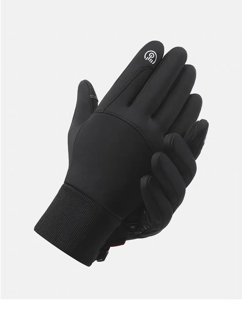 男性と女性のためのサーマルフリースグローブ、タッチスクリーン - Ski Glove Waterproof のレビューと価格