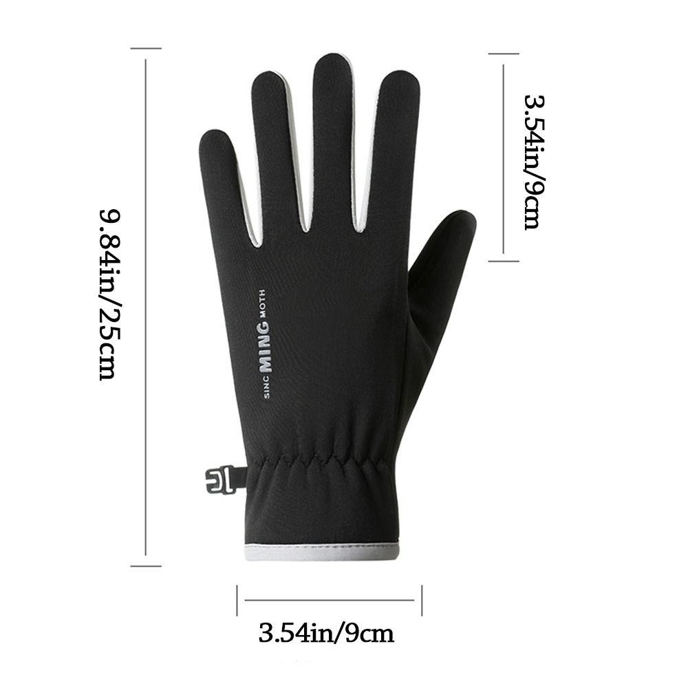 ファッション暖かい冬用手袋裏地フリース滑り止めサイクリンググ - Ski Glove Waterproof のレビューと価格