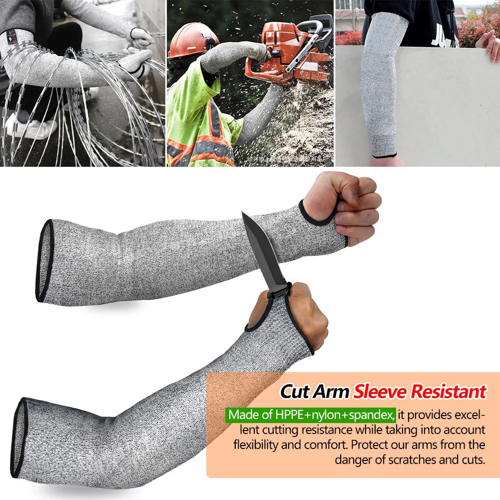 Hppe耐切断性保護手袋、安全アームスリーブ、リストガード、 - Cut Resistant Glove のレビューと価格