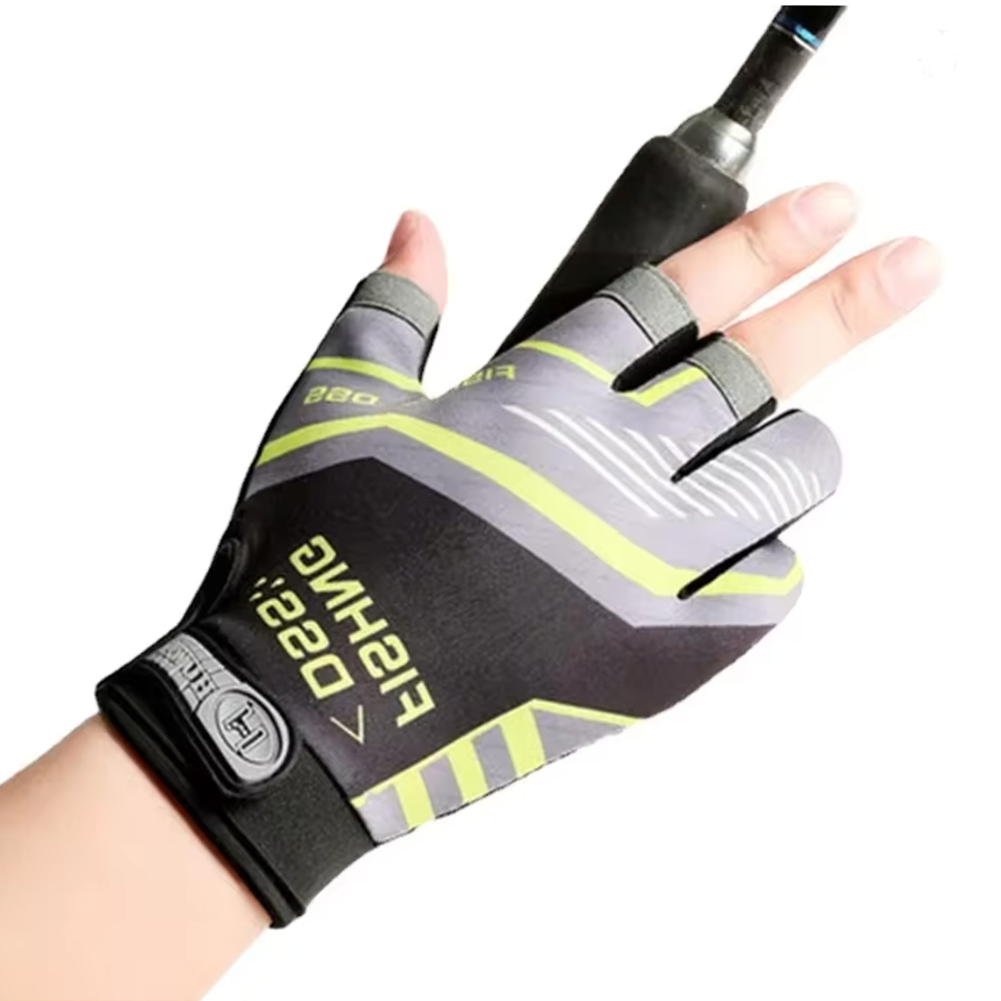 1 ペア Luya 釣り手袋日焼け止め防風通気性耐切創性アン - Cut Resistant Glove のレビューと価格
